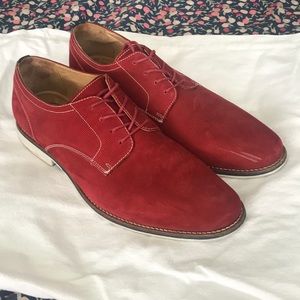 Mens 1901 Red Dress Shoe Size 10.5